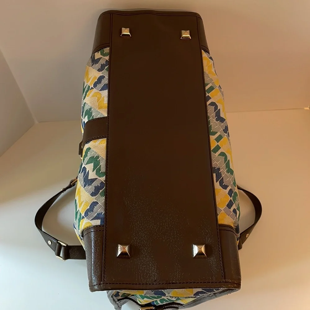 L.A.M.B. | Signature Jacquard Laptop/Briefcase Bag